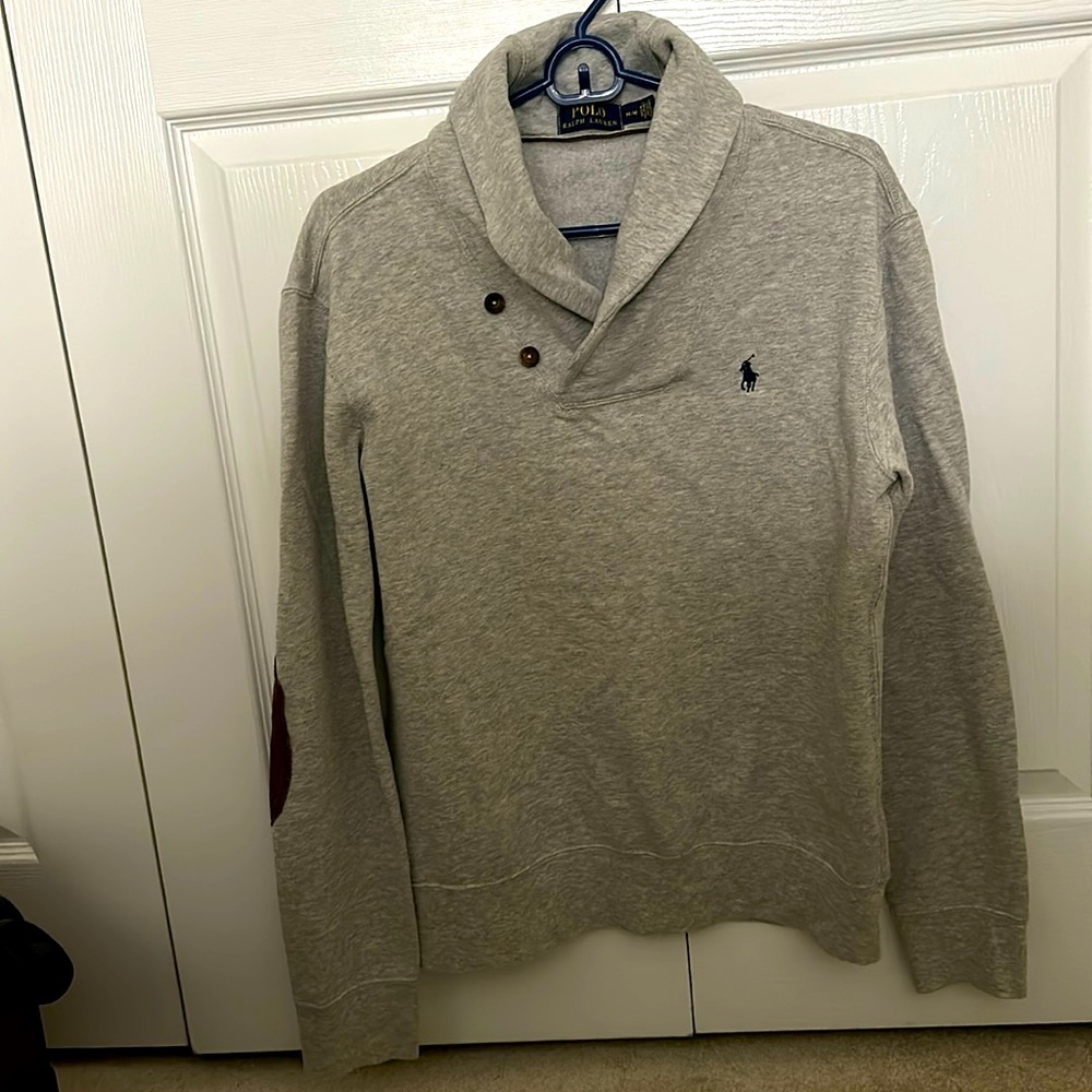 Men’s Polo Ralph Lauren grey sweater